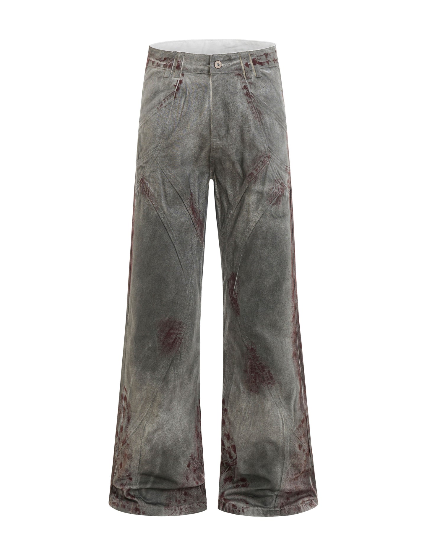 BLOODSTAIN FLARE DENIM Denim | STREETWEAR APPAREL | UNDEVELOPED