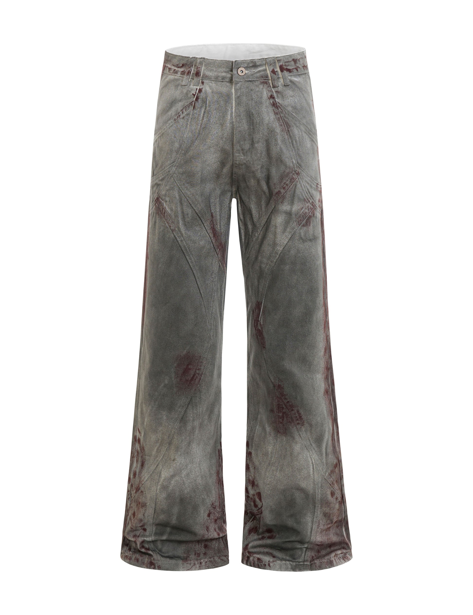 BLOODSTAIN FLARE DENIM Denim | STREETWEAR APPAREL | UNDEVELOPED