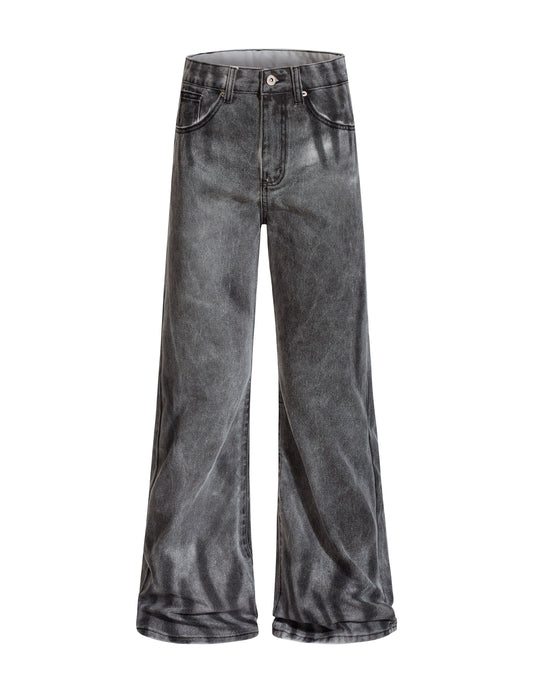 GREY VINTAGE FLARE DENIM Denim | STREETWEAR APPAREL | UNDEVELOPED