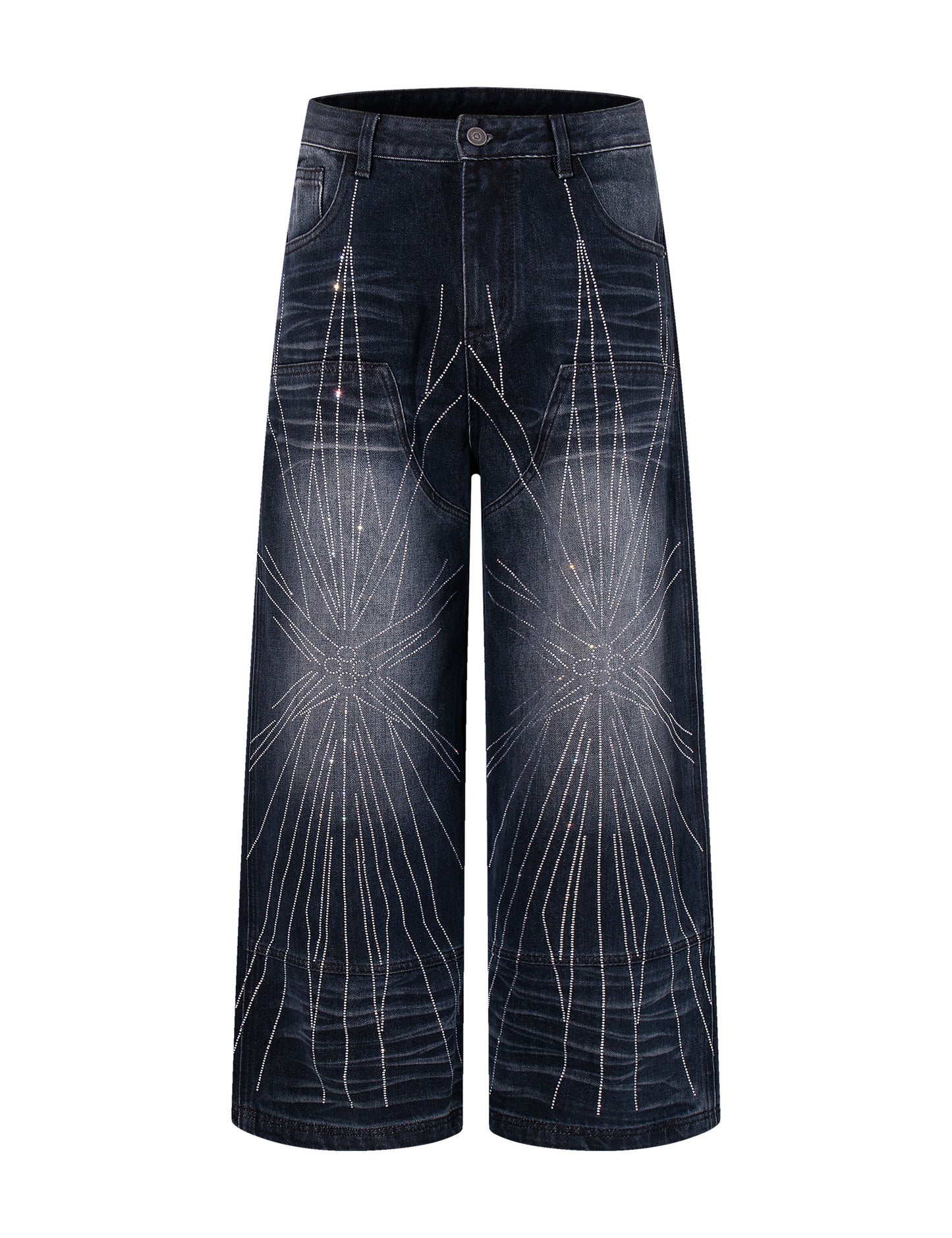 STAR RHINESTONE DENIM Denim | STREETWEAR APPAREL | UNDEVELOPED