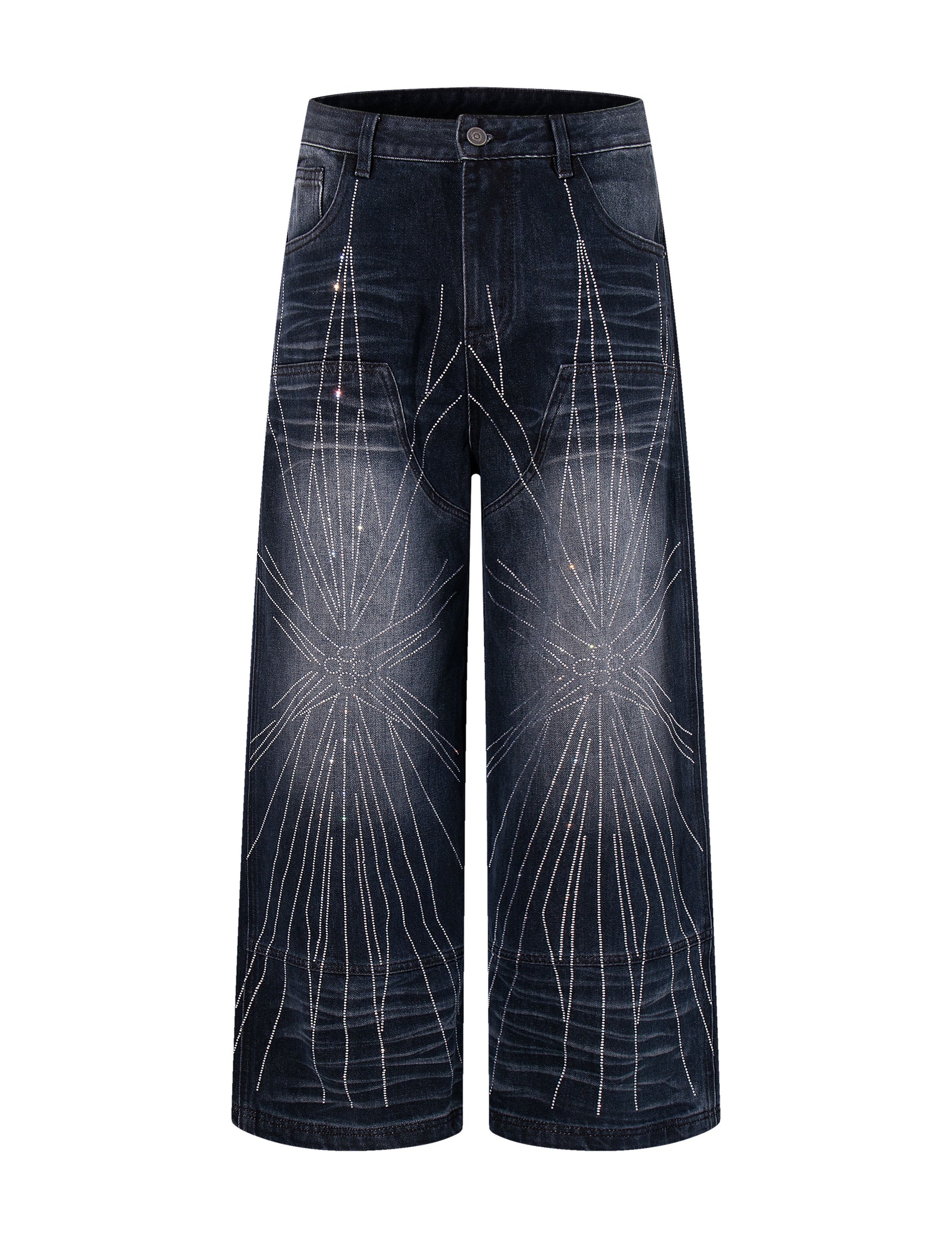 STAR RHINESTONE DENIM Denim | STREETWEAR APPAREL | UNDEVELOPED