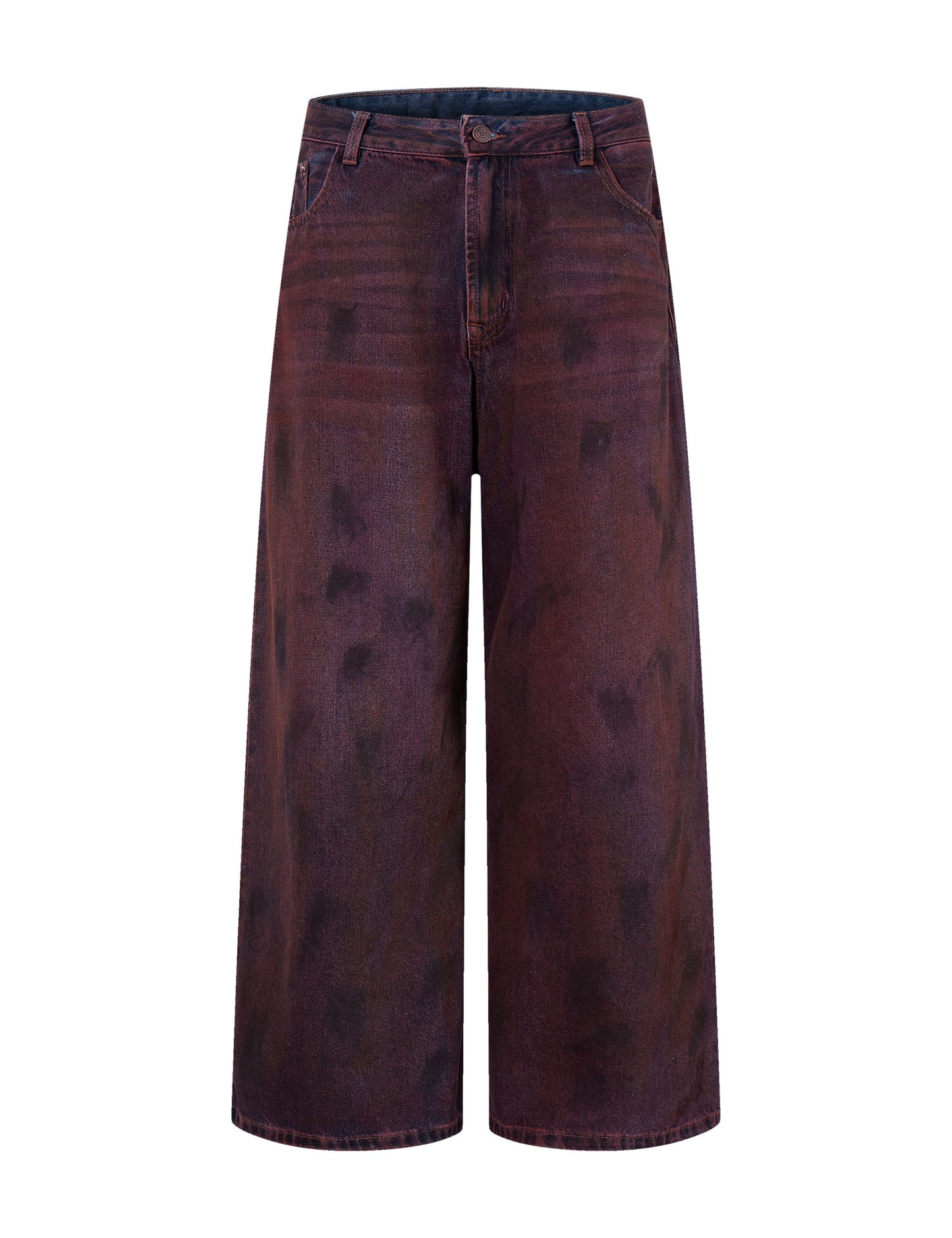 WIDEBOY BURGANDY DENIM Denim | STREETWEAR APPAREL | UNDEVELOPED