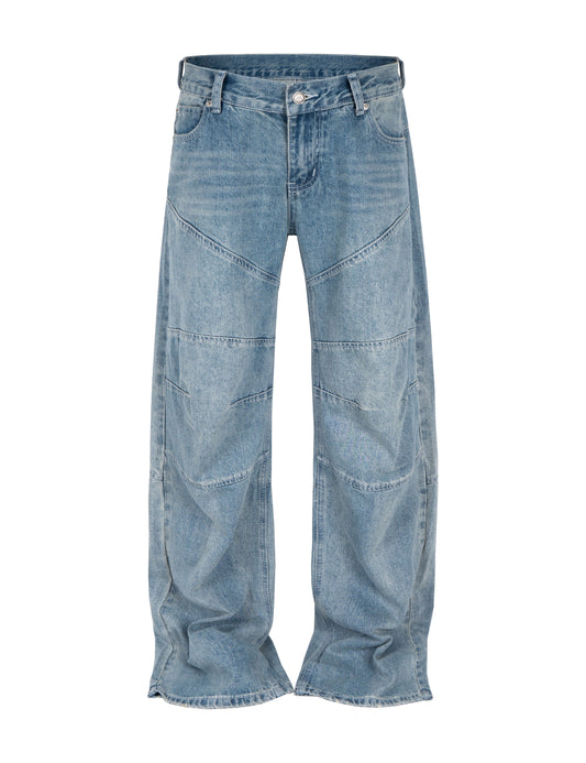 AZUL PANEL DENIM Denim | STREETWEAR APPAREL | UNDEVELOPED