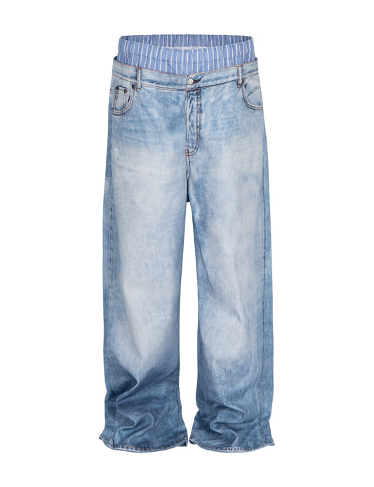 CONTRAST BOXER DENIM Denim | STREETWEAR APPAREL | UNDEVELOPED