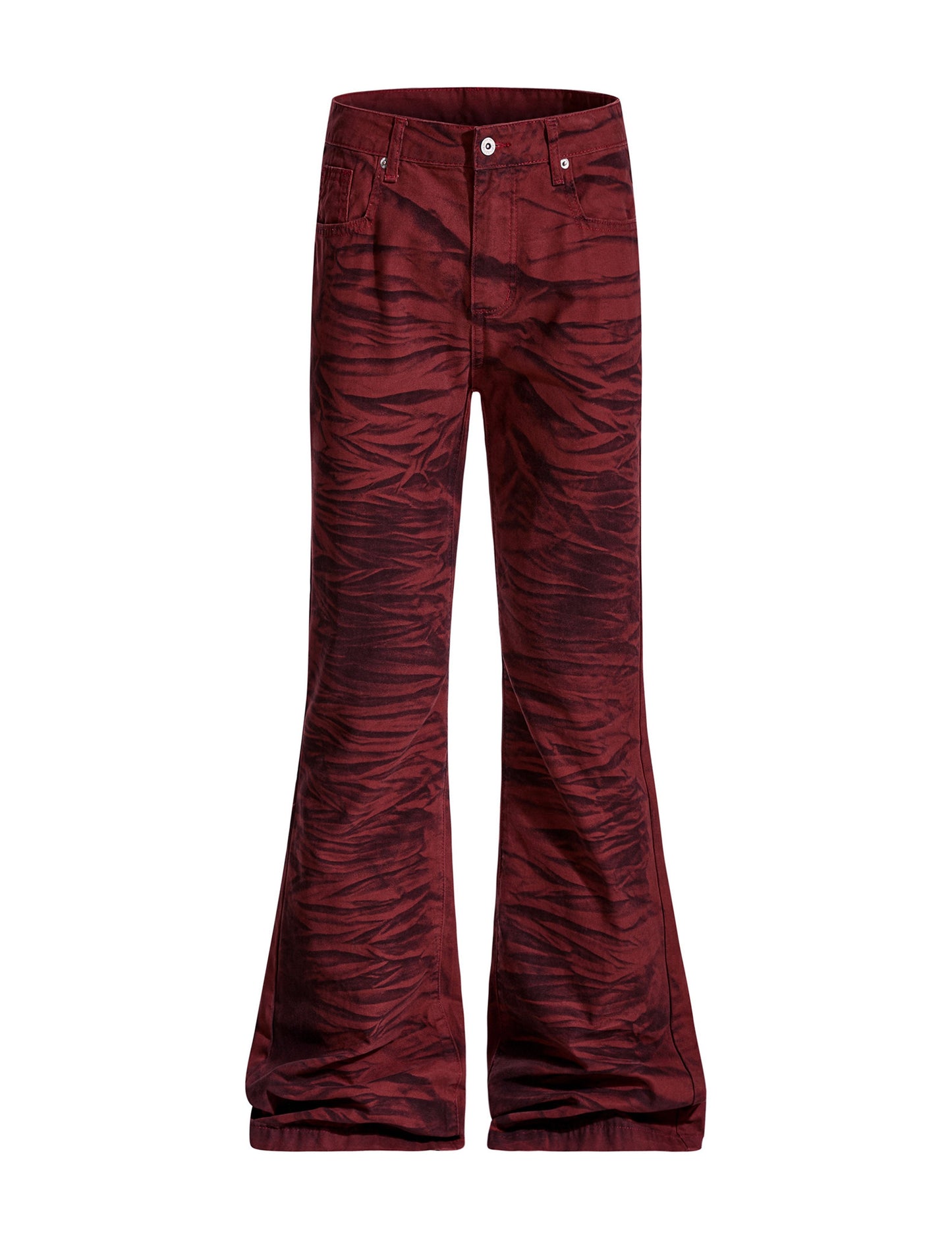 RED TIGER FLARE DENIM denim | STREETWEAR APPAREL | UNDEVELOPED