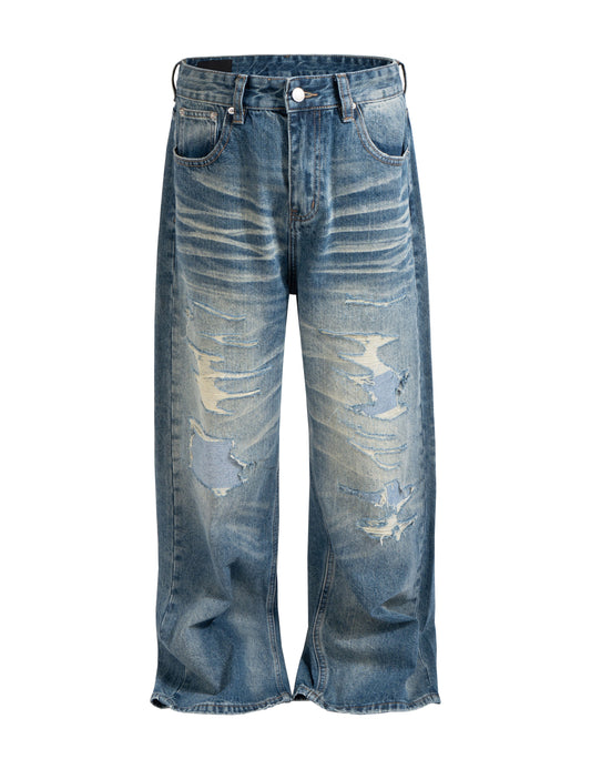 SANDWASH PATCHWORK DENIM Denim | STREETWEAR APPAREL | UNDEVELOPED