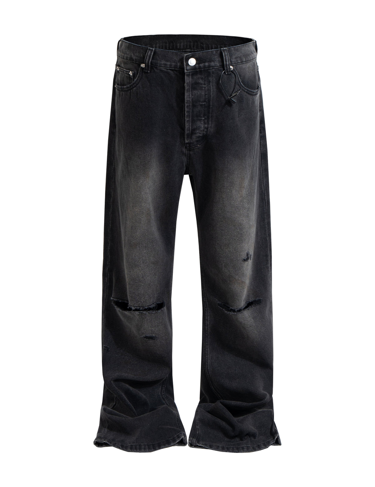 NOIR SPLIT KNEE DENIM Denim | STREETWEAR APPAREL | UNDEVELOPED