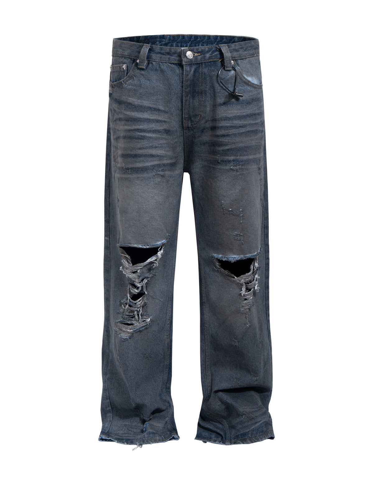DESTROYED SLIM DENIM Denim | STREETWEAR APPAREL | UNDEVELOPED