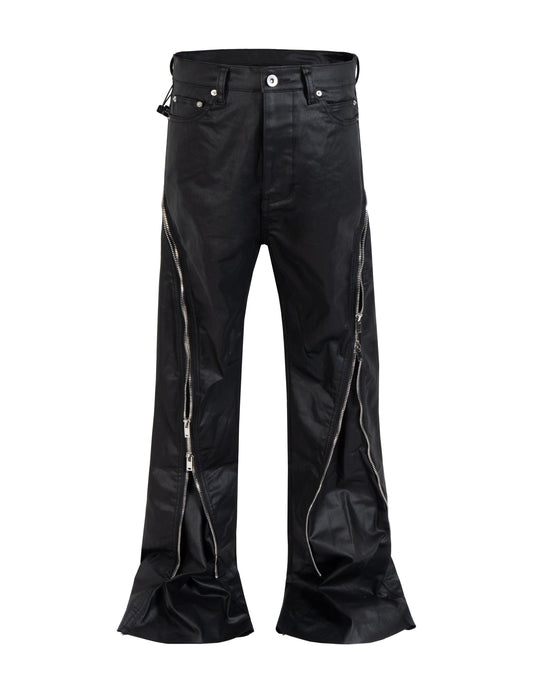 WAXED DIAMOND ZIP DENIM | STREETWEAR APPAREL | UNDEVELOPED