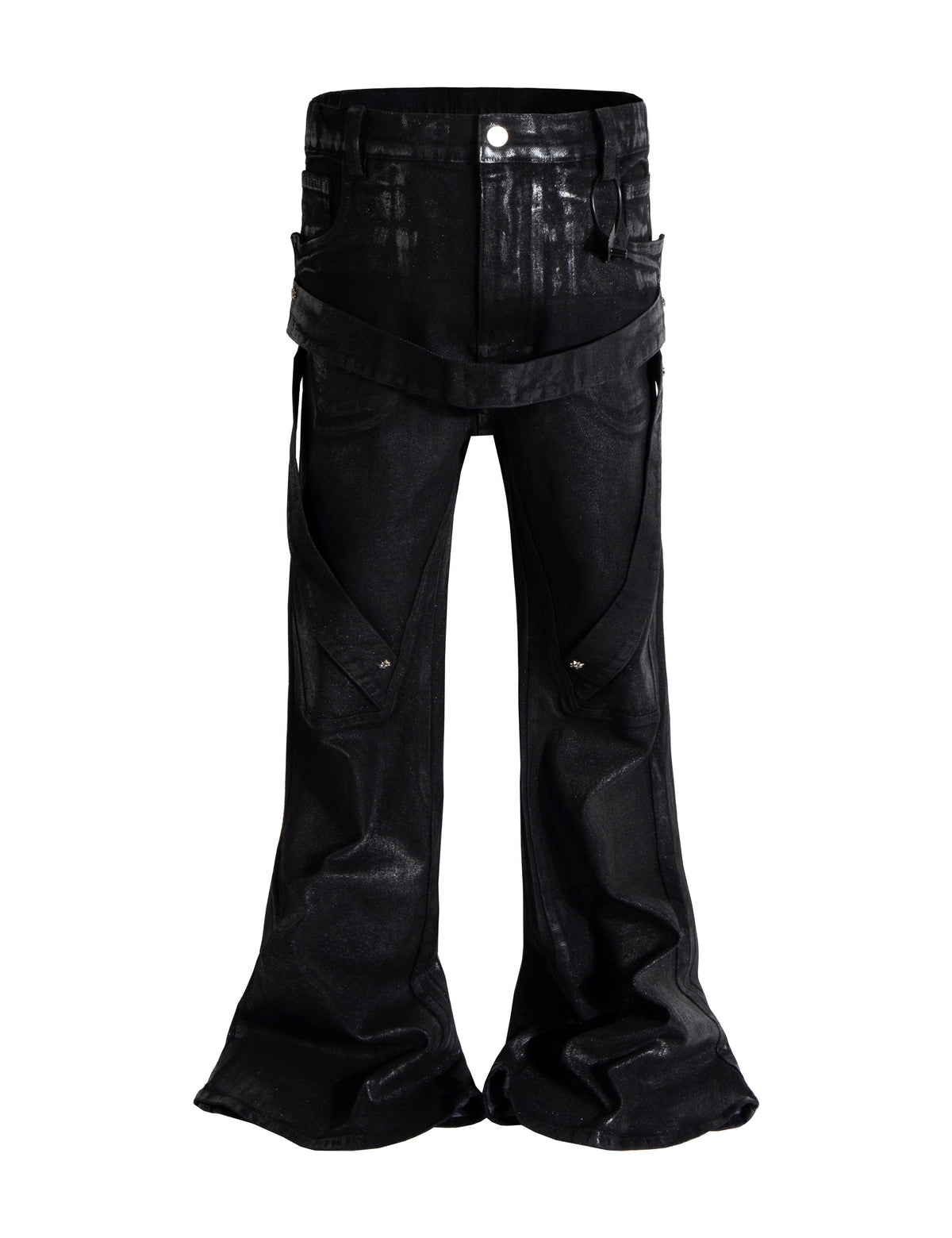 BONDAGE FLARE DENIM Denim | STREETWEAR APPAREL | UNDEVELOPED