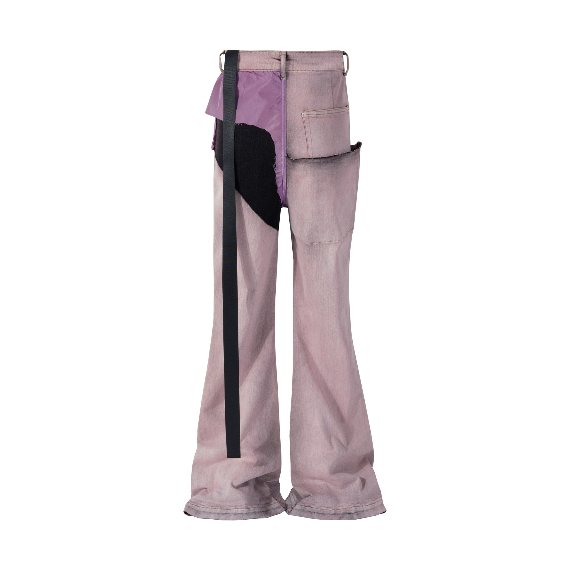 PINK PATCHWORK FLARE DENIM | UNDEVELOPED