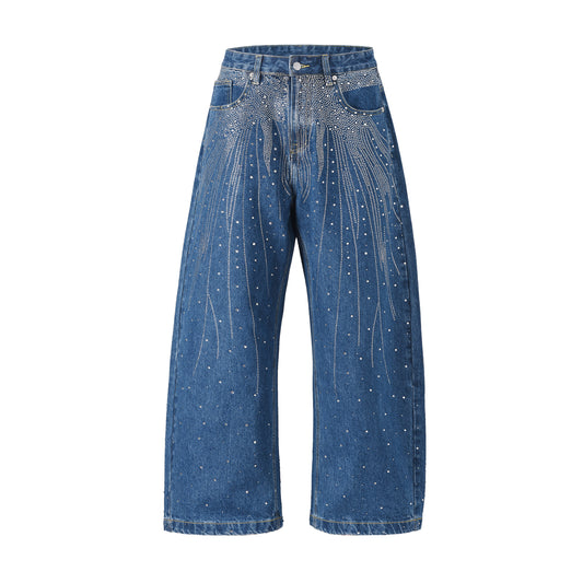 AZUL FLORAL RHINESTONE DENIM | UNDEVELOPED