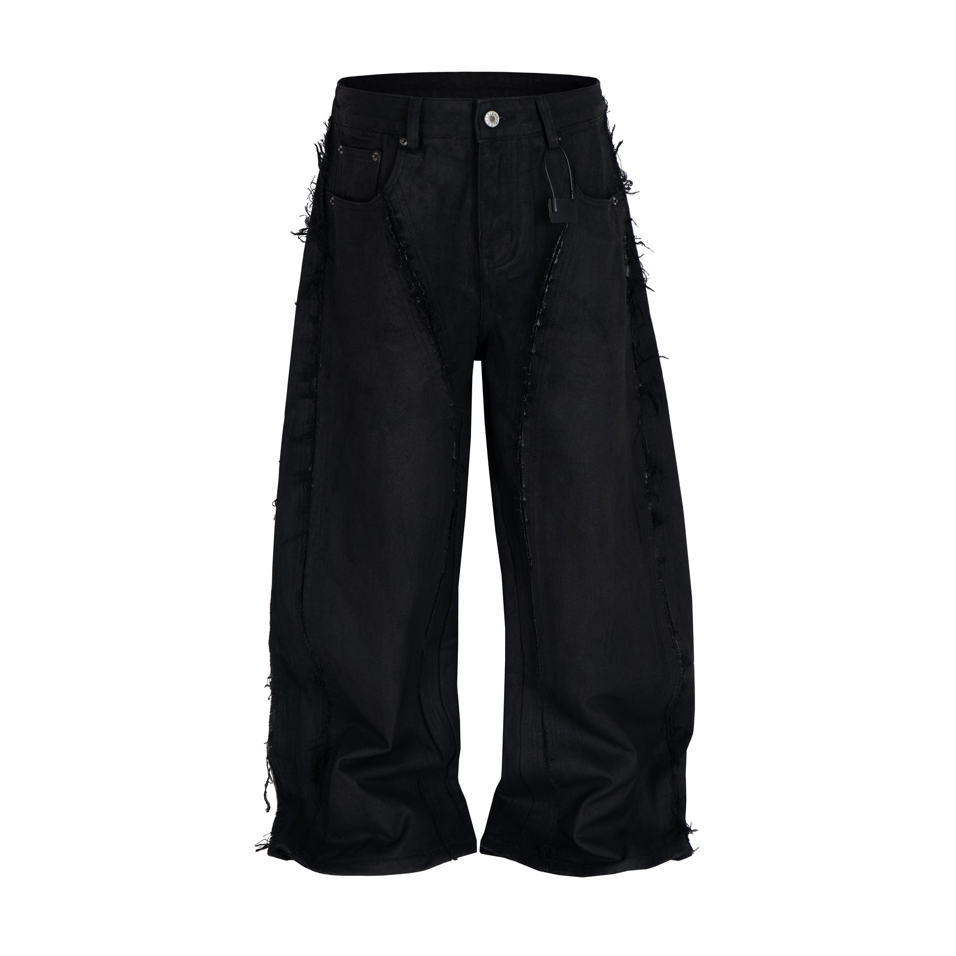 NOIR DISTRESSED PANEL DENIM | UNDEVELOPED