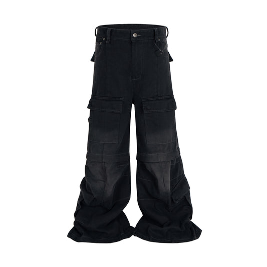 NOIR CONVERT CARGO DENIM | UNDEVELOPED