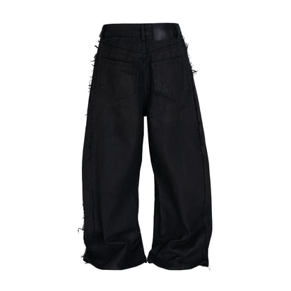 NOIR DISTRESSED PANEL DENIM | UNDEVELOPED