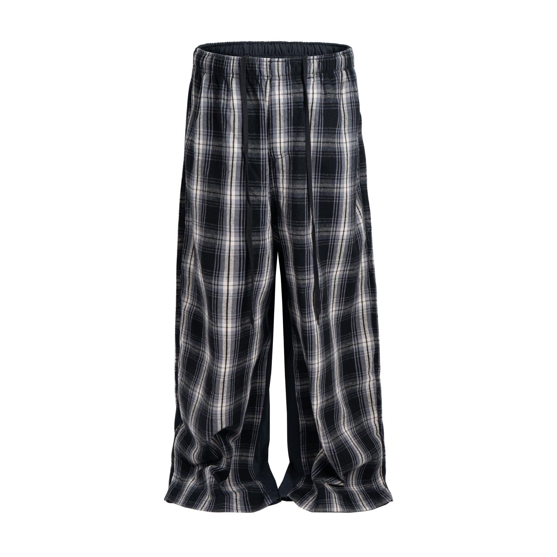 PLAID SPLIT SWEATPANTS | UNDEVELOPED