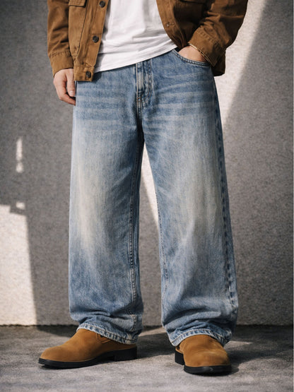INDIGO BAGGY DENIM | STREETWEAR APPAREL | UNDEVELOPED