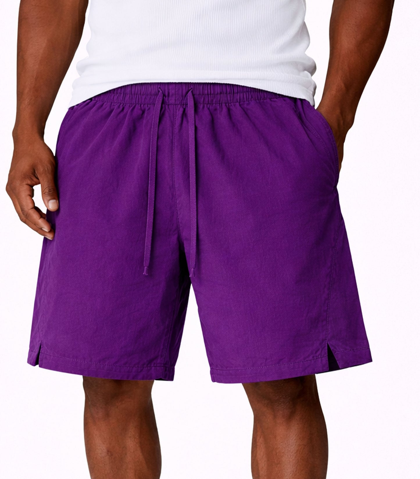 PURPLE BOARD SHORTS | STREETWEAR APPAREL | UNDEVELOPED
