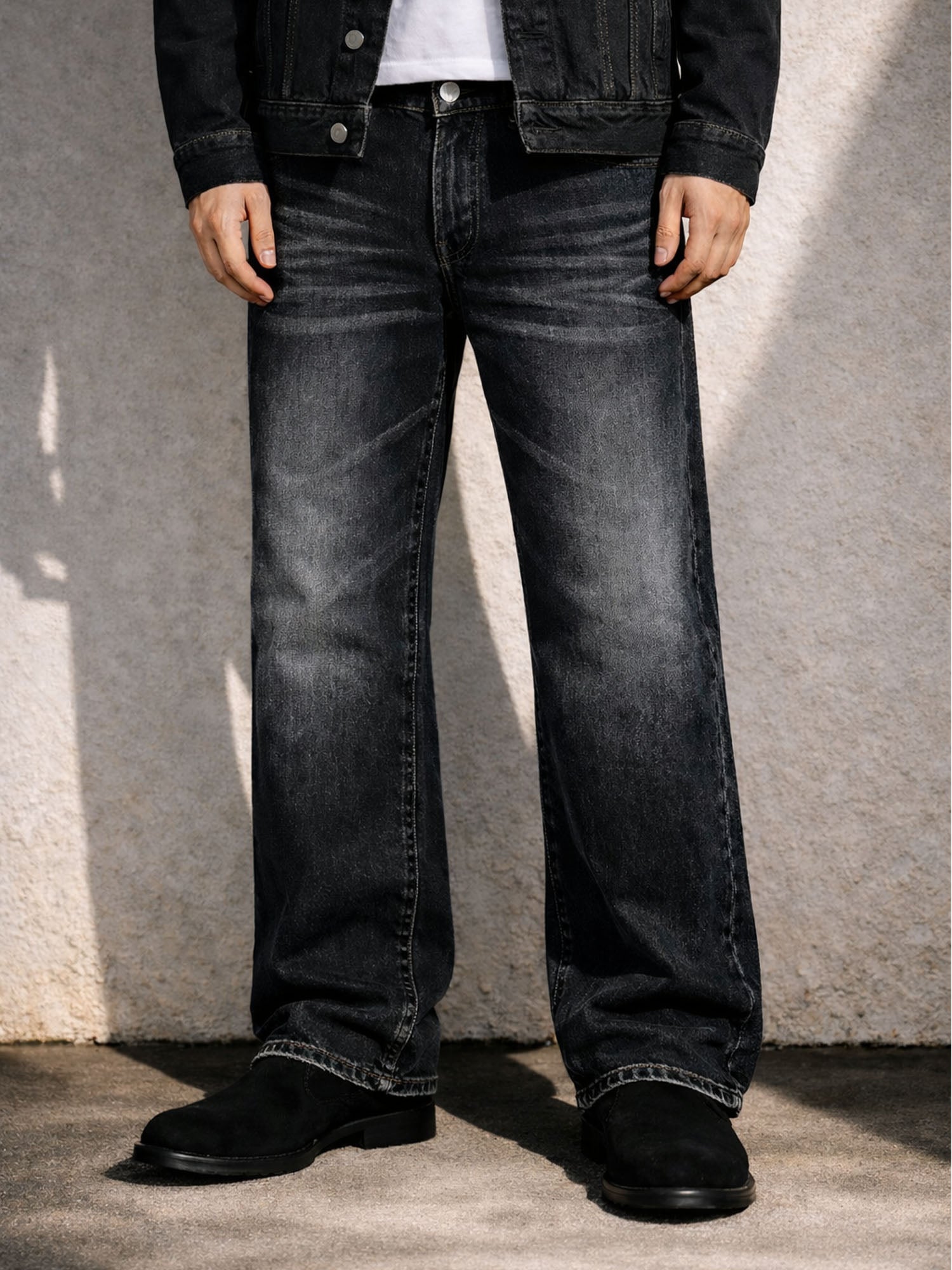 BLACK BOOTCUT DENIM | STREETWEAR APPAREL | UNDEVELOPED