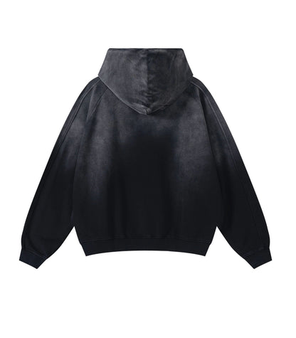 NOIR CONTRAST PANEL HOODIE hoodies | STREETWEAR APPAREL | UNDEVELOPED