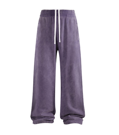PLUM OVER-DYE SWEATPANTS sweatpants | STREETWEAR APPAREL | UNDEVELOPED