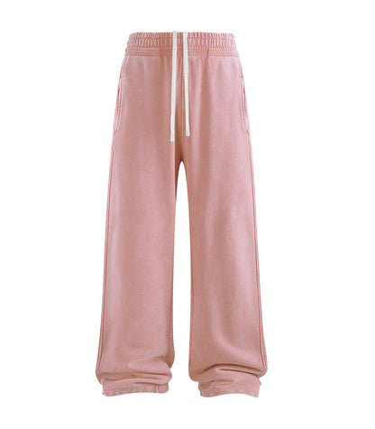 PEACH OVER-DYE SWEATPANTS | UNDEVELOPED