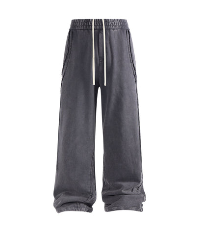 CHARCOAL PANEL SWEATPANTS | UNDEVELOPED