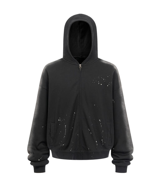 NOIR PAINTERS HOODIE | UNDEVELOPED