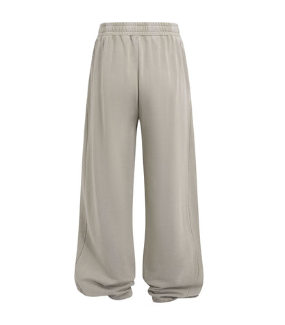 BEIGE PANEL SWEATPANTS | UNDEVELOPED