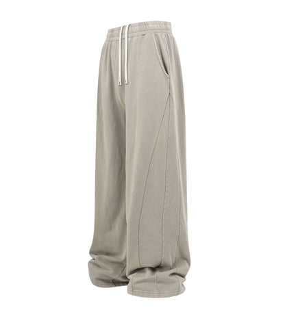 BEIGE PANEL SWEATPANTS | UNDEVELOPED