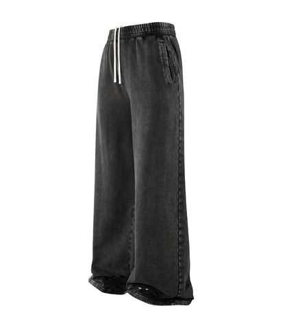 NOIR DISTRESSED SWEATPANTS | UNDEVELOPED