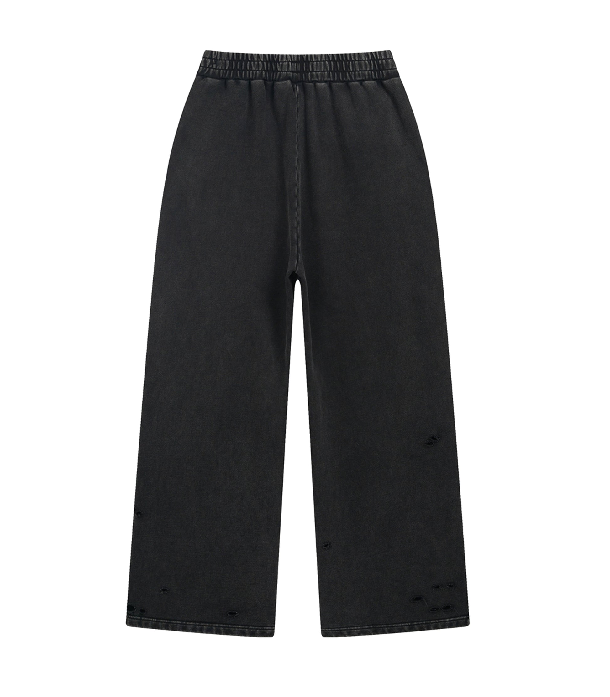 NOIR DESTROYED SWEATPANTS sweatpants | STREETWEAR APPAREL | UNDEVELOPED