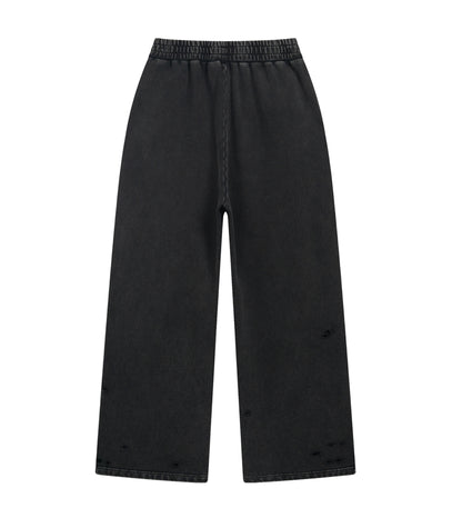 NOIR DESTROYED SWEATPANTS sweatpants | STREETWEAR APPAREL | UNDEVELOPED