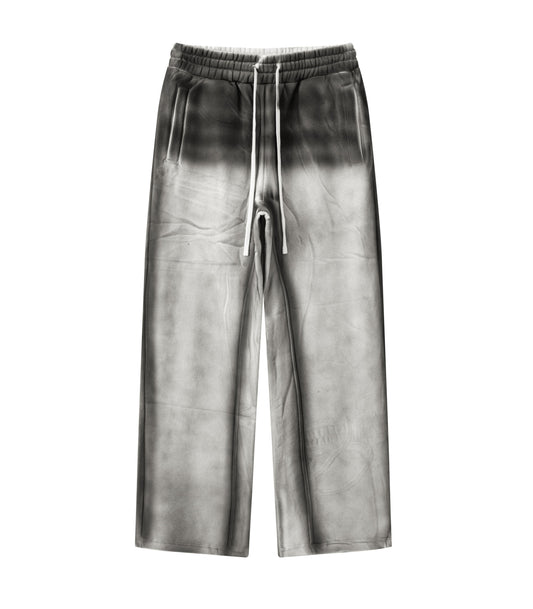 NOIR DIPPED SWEATPANTS | UNDEVELOPED
