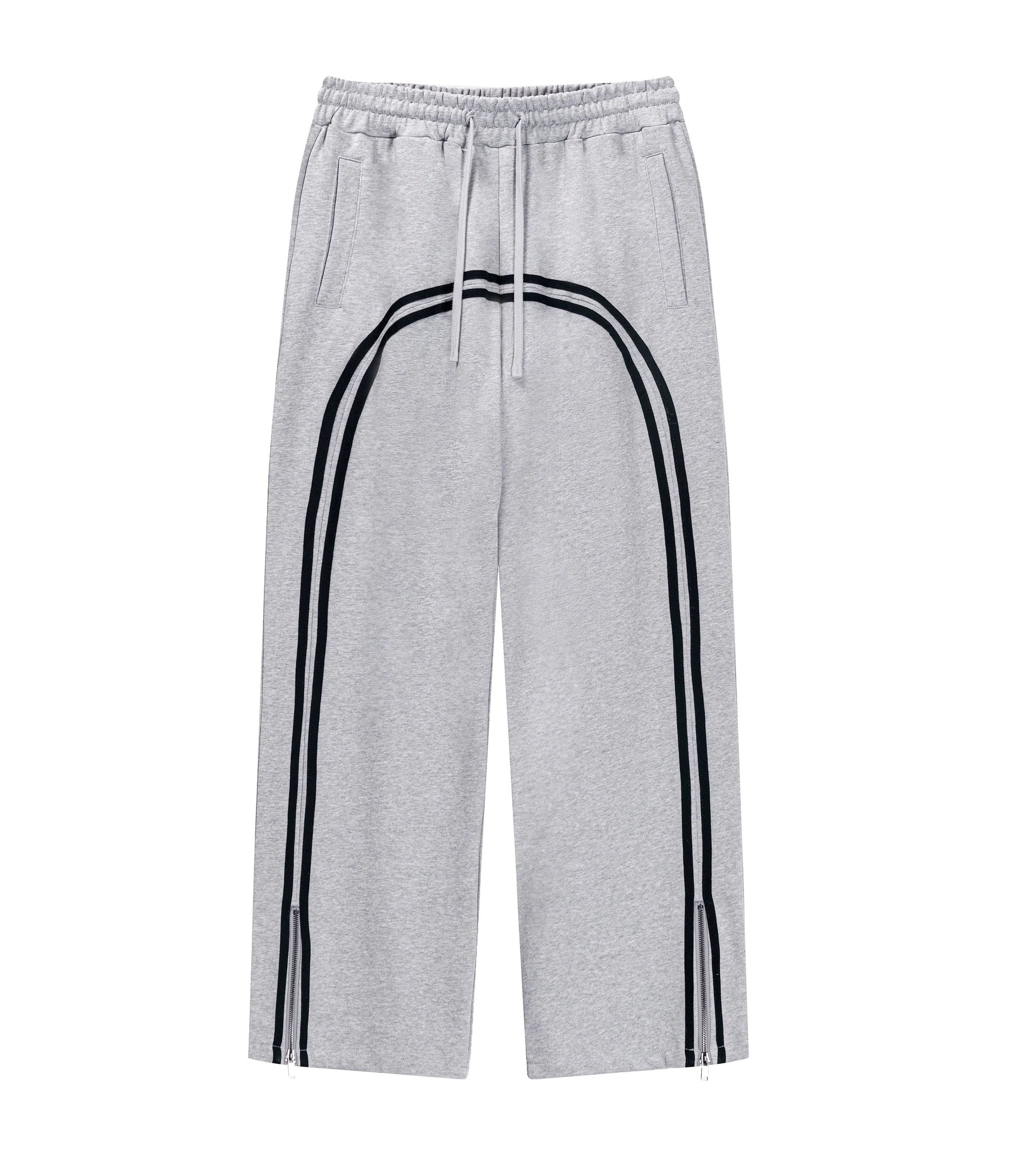 HEATHER STRIPED SWEATPANTS | UNDEVELOPED