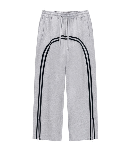 HEATHER STRIPED SWEATPANTS | UNDEVELOPED