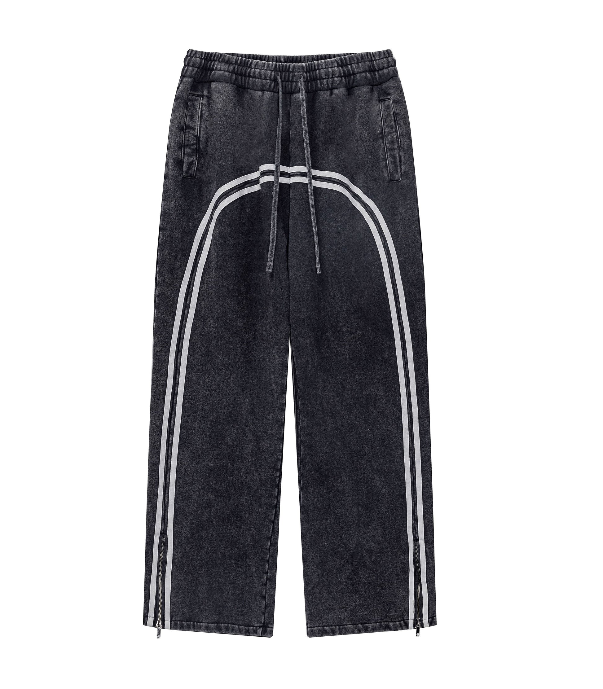 NOIR STRIPED SWEATPANTS | UNDEVELOPED