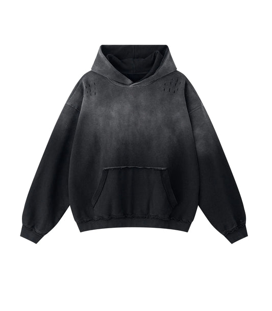 NOIR SUNFADE HOODIE | UNDEVELOPED