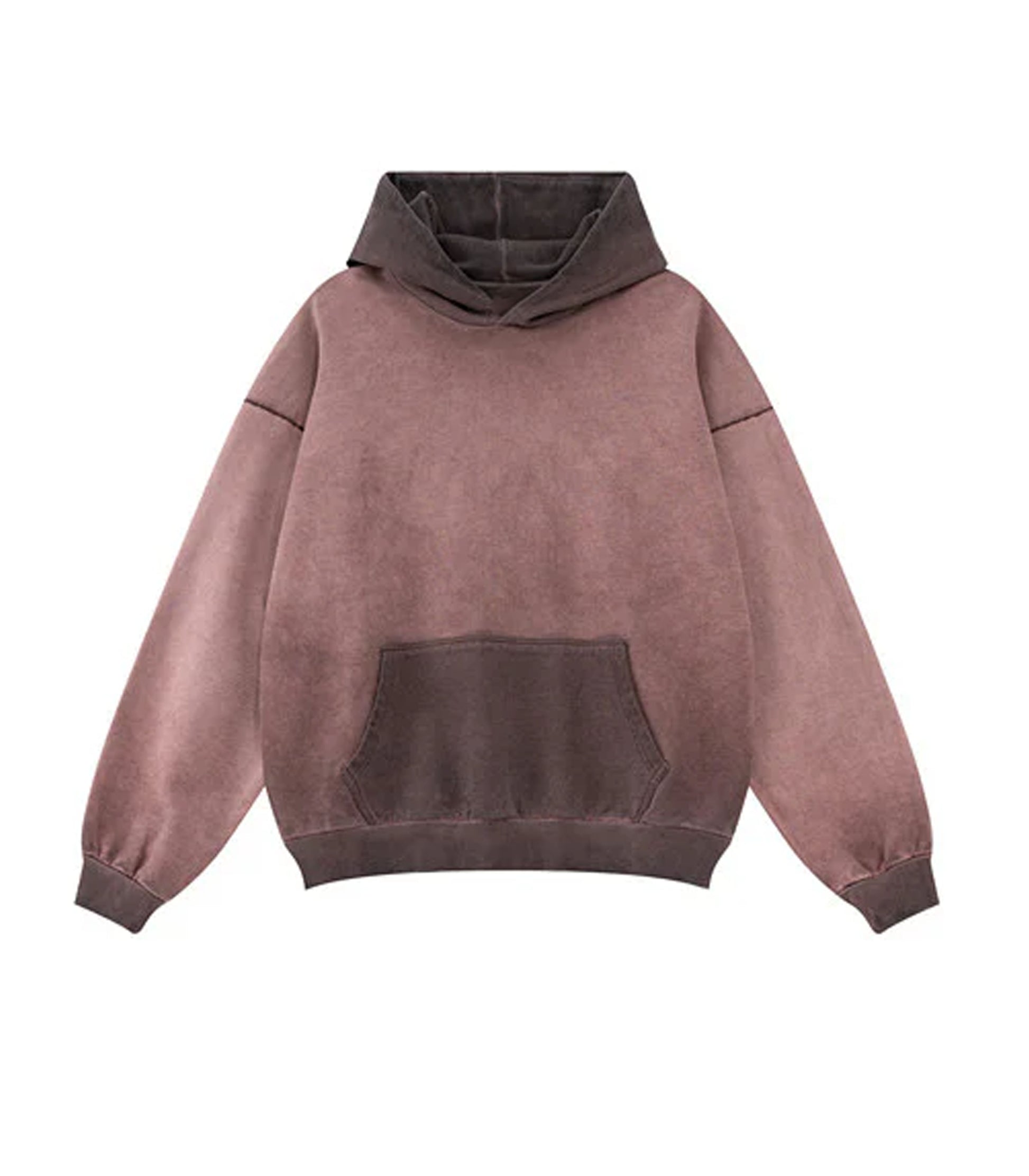BROWN SUNFADE HOODIE | UNDEVELOPED