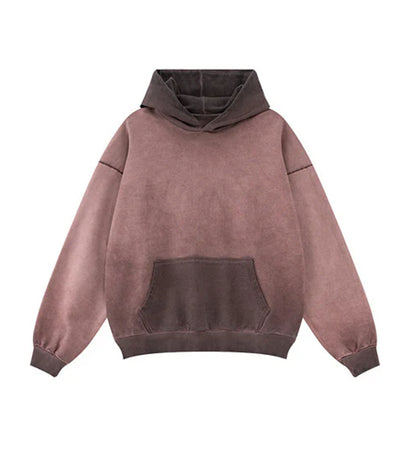BROWN SUNFADE HOODIE | UNDEVELOPED