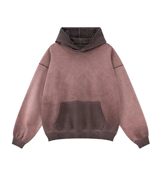 BROWN SUNFADE HOODIE | UNDEVELOPED