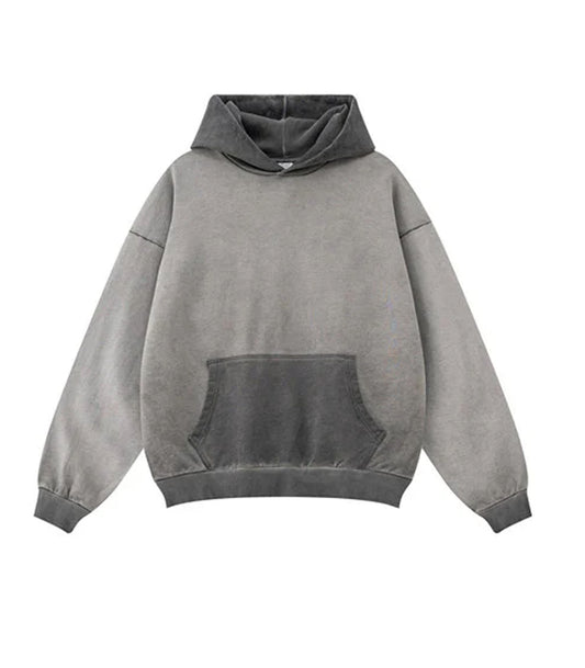 GREY SUNFADE HOODIE | UNDEVELOPED