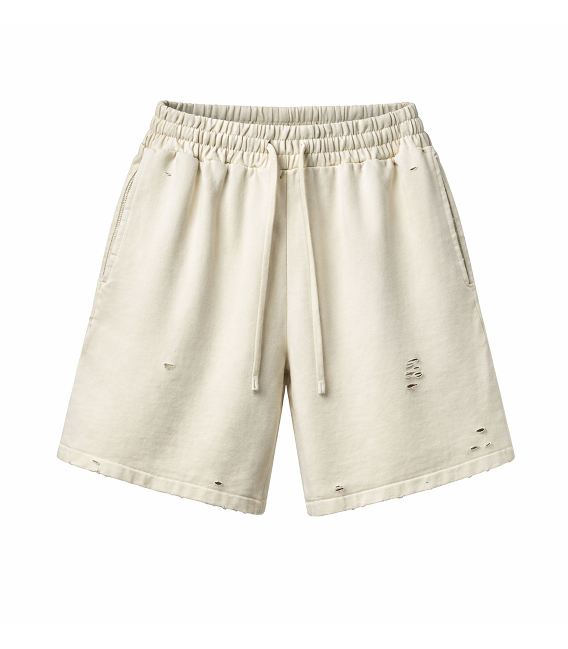 SAND DISTRESSED SWEATSHORTS | STREETWEAR APPAREL | UNDEVELOPED
