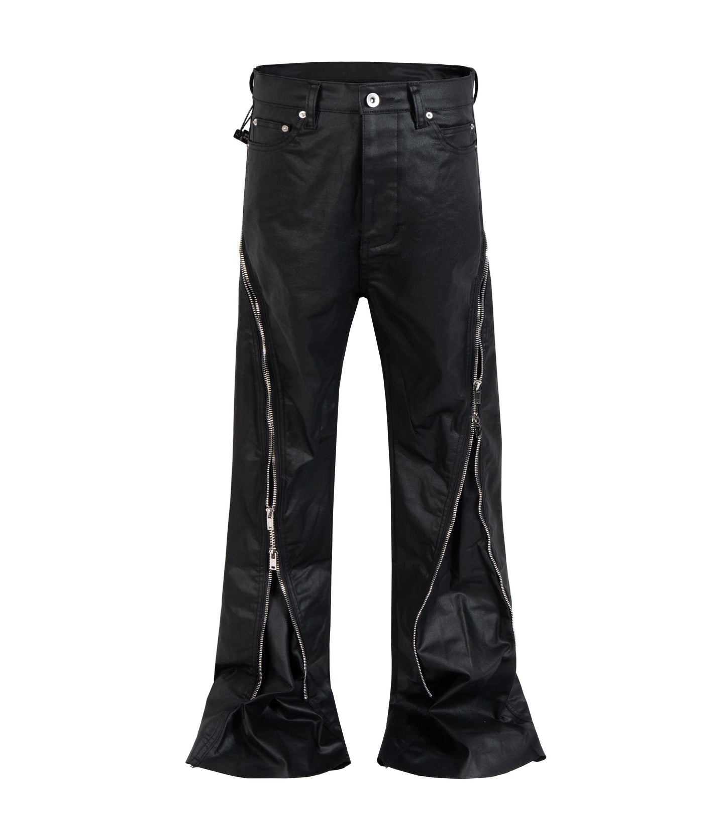 WAXED DIAMOND ZIP DENIM