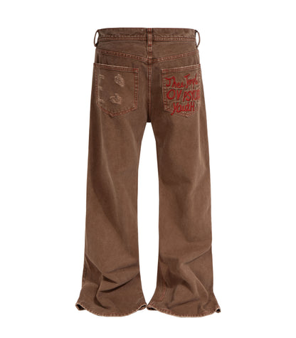 CLAY DISTRESSED DENIM