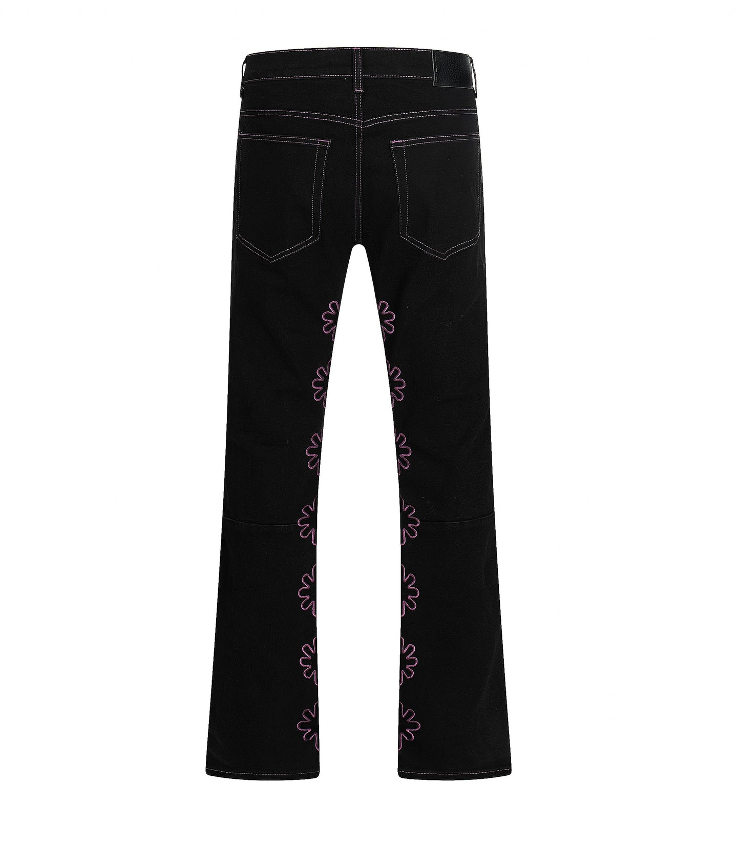 PLUM ASTERISK FLARE DENIM | UNDEVELOPED
