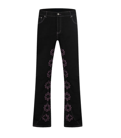 PLUM ASTERISK FLARE DENIM | UNDEVELOPED
