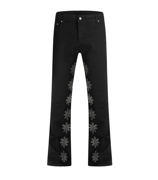 NOIR RS ASTERISK FLARE DENIM | UNDEVELOPED