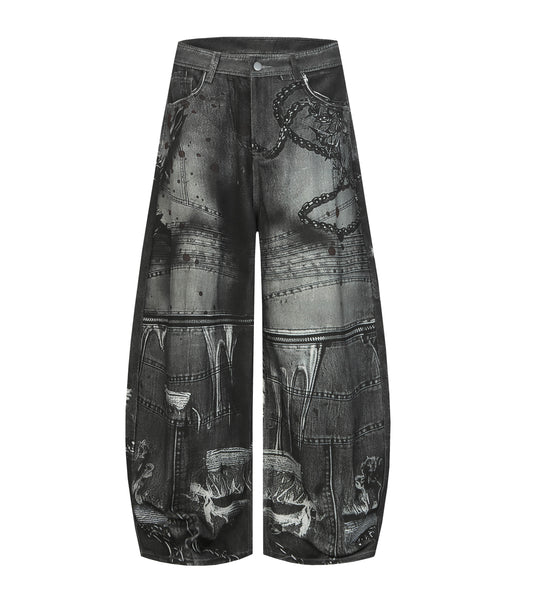 BARBWIRE BIKER DENIM | UNDEVELOPED