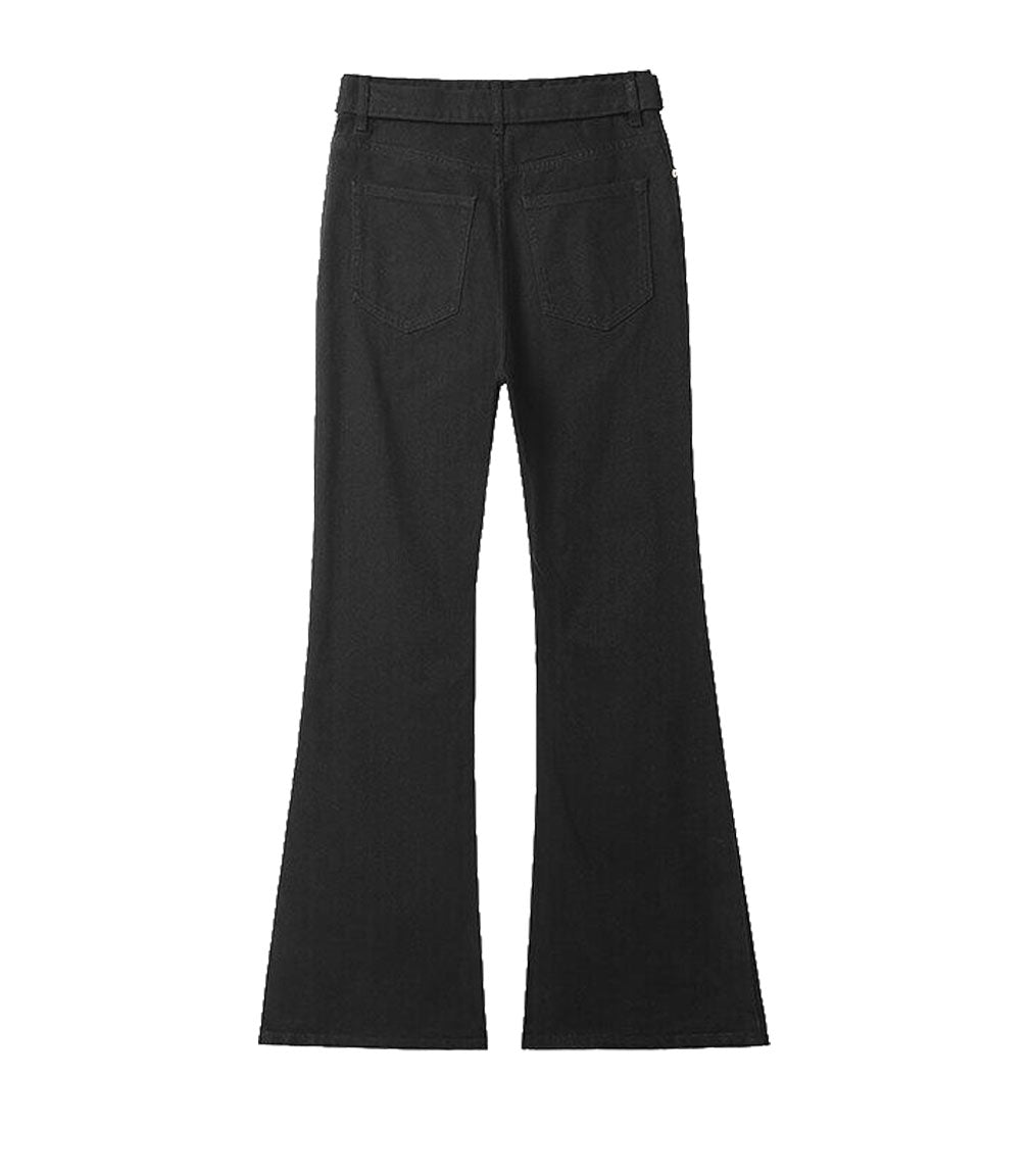 NOIR KARATE FLARE DENIM | UNDEVELOPED